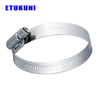 15.8mm Good Quality European Style Big American Type Hose Clamp Gas Oil